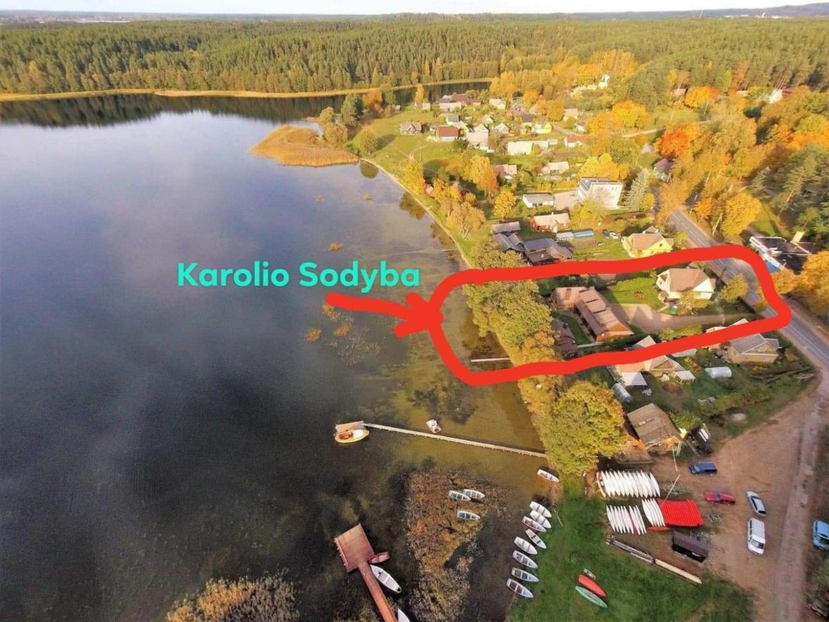 Karolio Sodyba Paluseje Zewnętrze zdjęcie