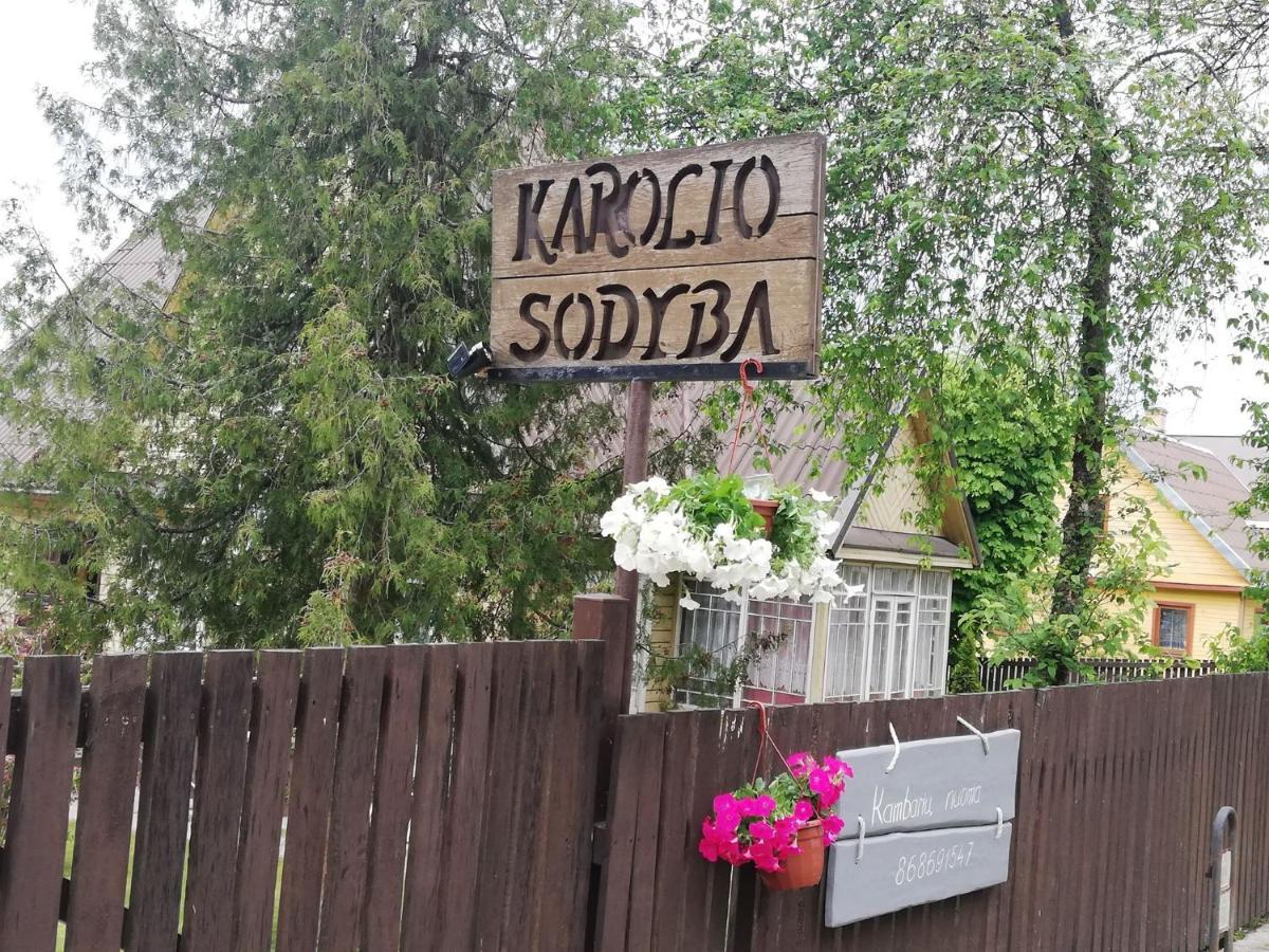 Karolio Sodyba Paluseje Zewnętrze zdjęcie